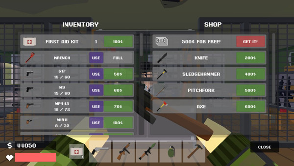 像素战斗僵尸突袭截图5