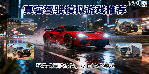 真实驾驶模拟游戏合集