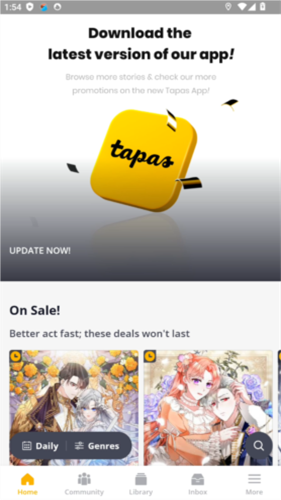 tapas漫画软件最新版