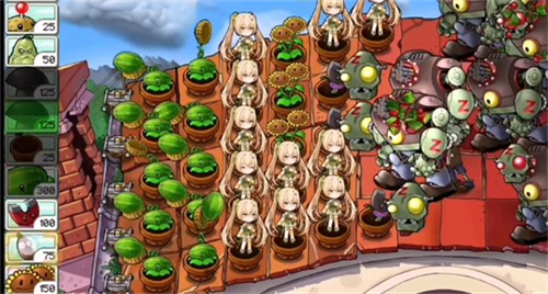 植物娘大战僵尸手机版