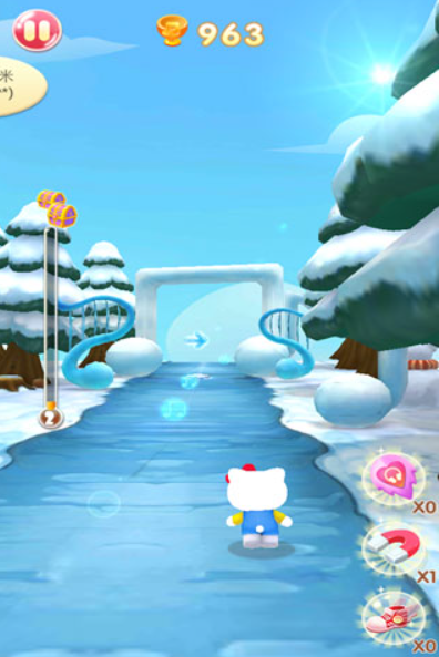 凯蒂猫跑跑乐截图1